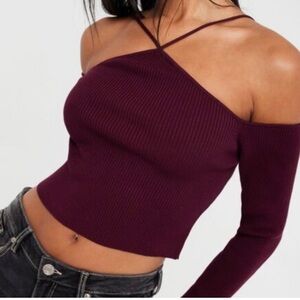 Cold Shoulder Sweater